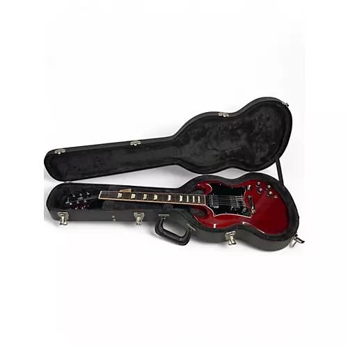 Used 2016 Gibson SG Standard Cherry Solid Body Electric Guitar Cherry