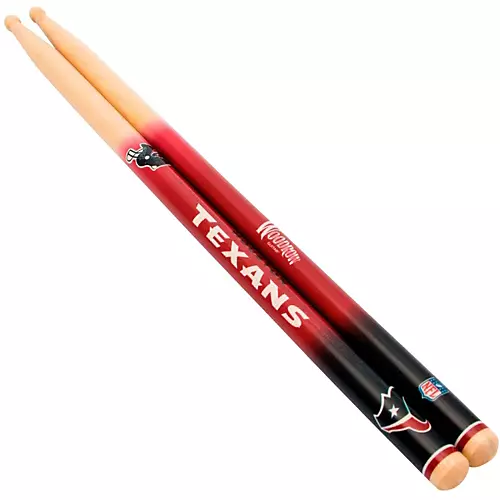 Woodrow Guitars NFL Drum Sticks Houston Texans 5A