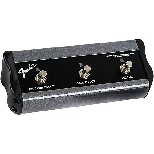 Fender 3-Button Channel Gain Reverb Footswitch