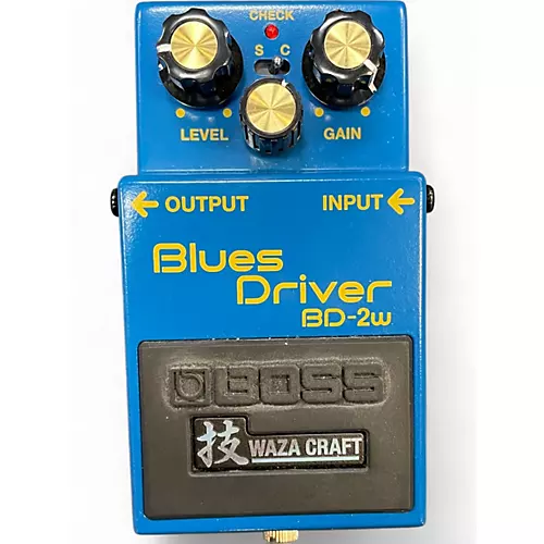 Used BOSS BD2W Blues Driver Waza Craft Effect Pedal