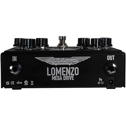 Ashdown James LoMenzo Signature Mega Drive Bass Effects Pedal Black