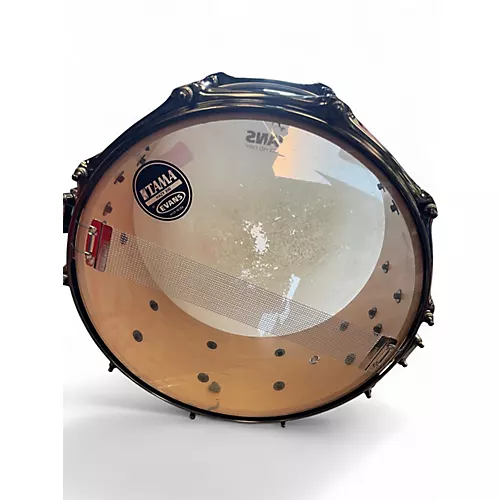 Used TAMA 6.5X14 Sound Lab Project Snare Black Drum Black 15
