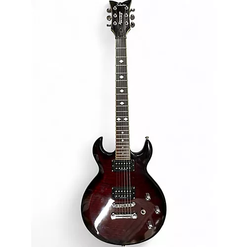 Used Schecter Guitar Research S1 Trans Red Electric Guitar Trans Red