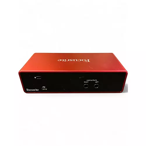 Used Focusrite Scarlett 2i2 4th Gen Audio Interface