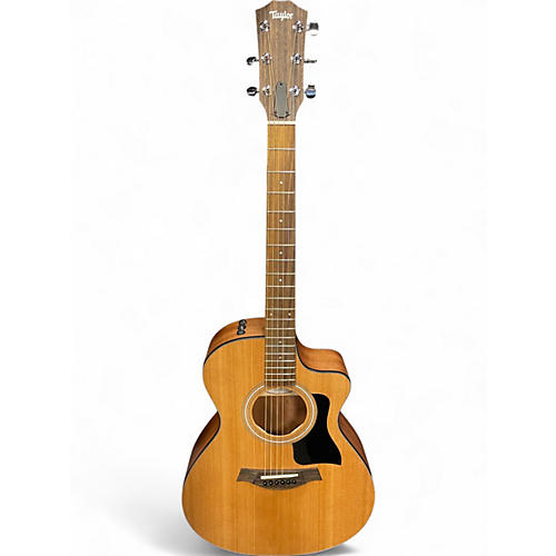 Used Taylor 112ce Natural Acoustic Electric Guitar Natural