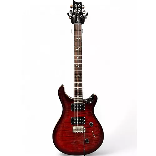 Used PRS SE Custom 24 fireburst Solid Body Electric Guitar fireburst