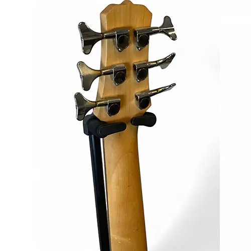 Used Copley 6 String Bass Natural Electric Bass Guitar Natural