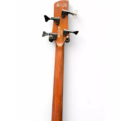 Used Ibanez SRMS800 Trans Gray Electric Bass Guitar Trans Gray