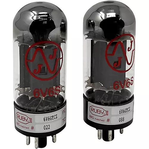 Ruby 6V6 Matched Amp Tubes Matched Quad