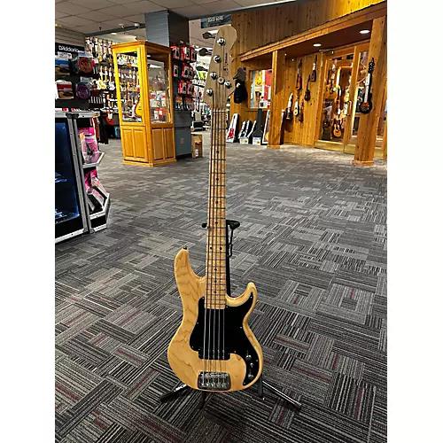 Used G&L Kiloton Natural Electric Bass Guitar Natural