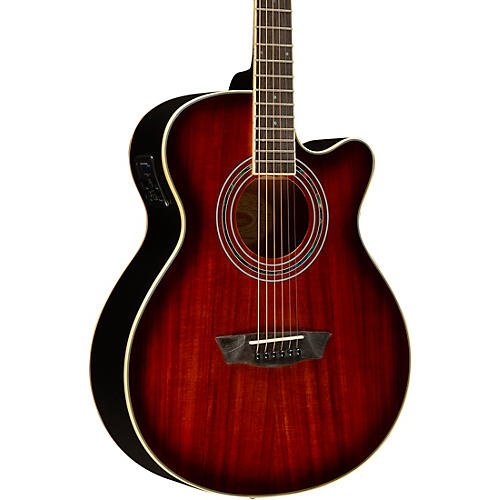 Washburn EA55G-A Festival Acoustic-Electric Guitar Koa Burst