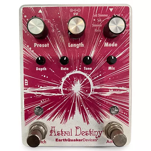 Used EarthQuaker Devices ASTRAL DESTINY Effect Pedal
