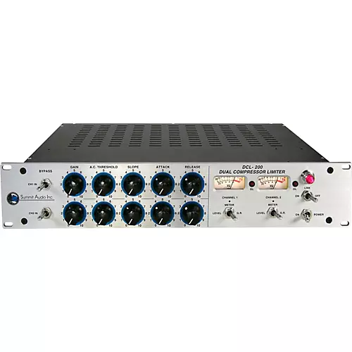 Summit Audio DCL-200 Dual-Channel Compressor/Limiter