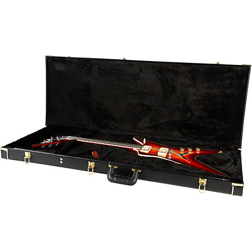 Dean USA Patents Pending ML Flame Top Electric Guitar Trans Cherry Sunburst