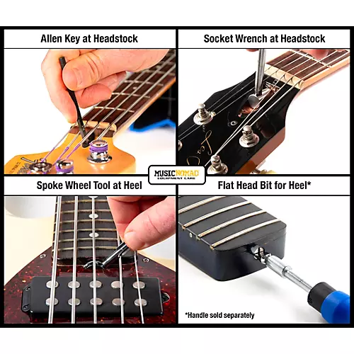 Music Nomad Premium Guitar Tech Truss Rod Wrench Set