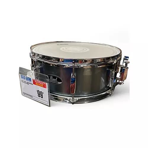 Used Pearl 14in ROADSHOW SNARE BLUE Drum BLUE 33
