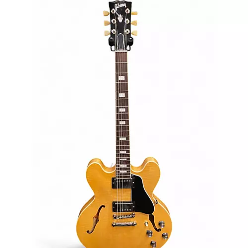 Used Gibson ES335 Figured Top Natural Hollow Body Electric Guitar Natural