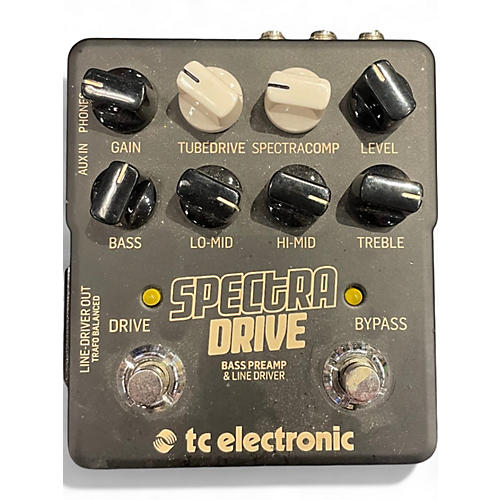 Used TC Electronic Spectra Drive Bass Effect Pedal