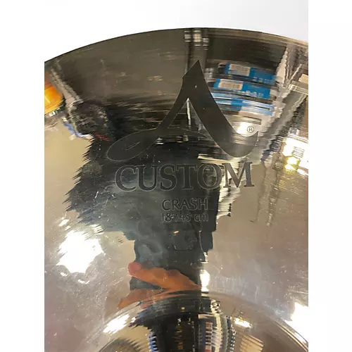 Used Zildjian 18in A Custom Crash Cymbal 38