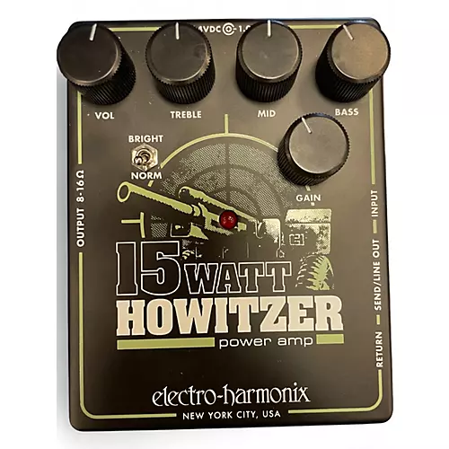 Used Electro-Harmonix 15 watt howitzer Pedal