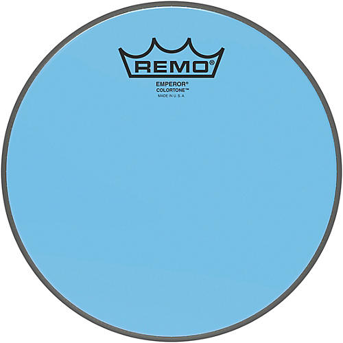 Remo Emperor Colortone Blue Drum Head 8 in.