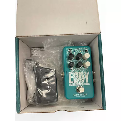 Used Electro-Harmonix Eddy Analog Vibrato & Chorus Effect Pedal