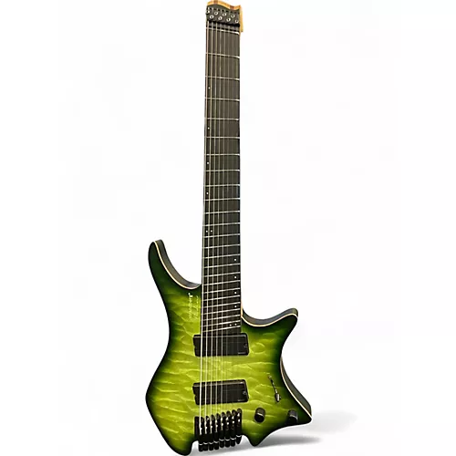 Used strandberg mx8 Earth Green Solid Body Electric Guitar Earth Green
