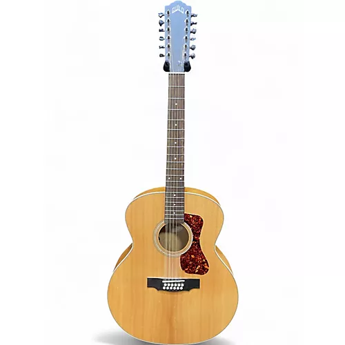 Used Guild F2512E Natural 12 String Acoustic Guitar Natural
