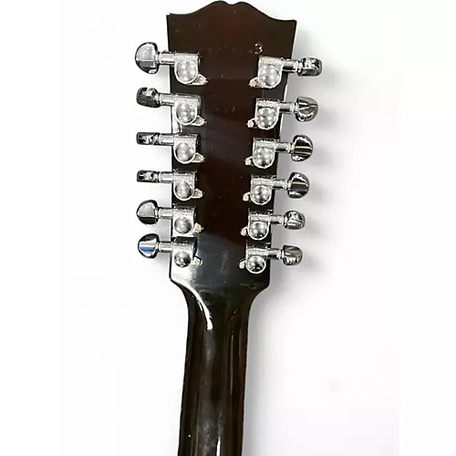 Used Gibson J45 12 String 2 Color Sunburst 12 String Acoustic Electric Guitar 2 Color Sunburst