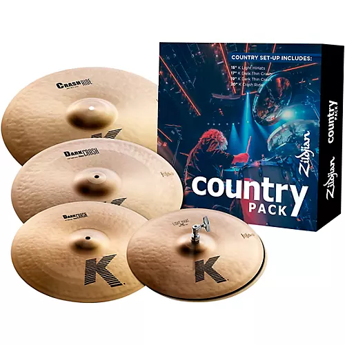 Zildjian K Series Country Cymbal Pack With Free 17
