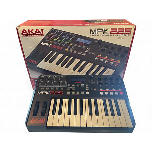 Used Akai Professional MPK225 25-Key MIDI Controller