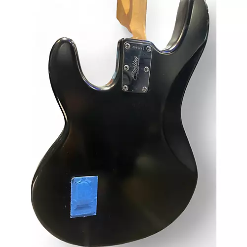 Used Sterling by Music Man Ray34 Black Electric Bass Guitar Black