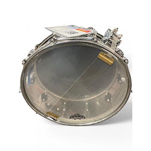 Used DW 14X5.5 Design Series Acrylic Snare Clear Drum Clear 211