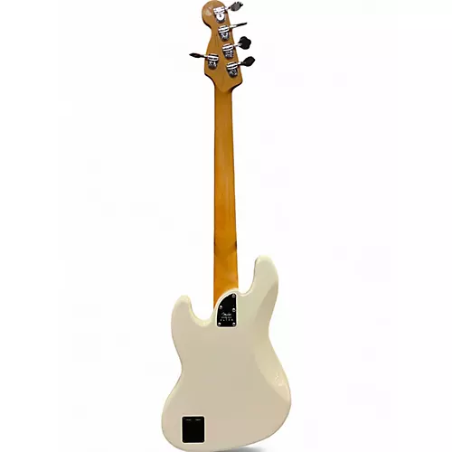 Used 2019 Fender American Ultra Jazz Bass V Arctic Pearl Electric Bass Guitar Arctic Pearl