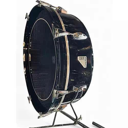 Used Remo 4 piece Legero Black Drum Kit Black