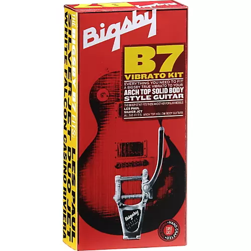 Bigsby B7 Vibrato Kit - Arch Top Solid-Body Guitars Chrome