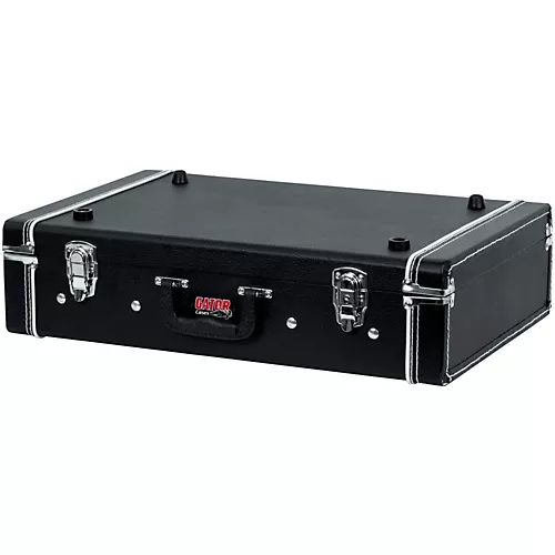 Gator Gig-Box Jr. Pedal Board/Guitar Stand Case with Power Black