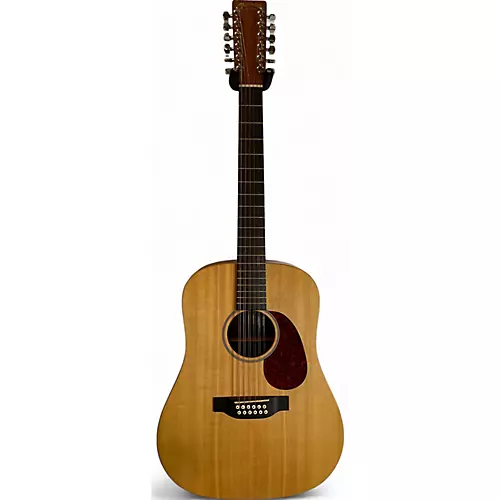 Used Martin D12X1 Natural 12 String Acoustic Guitar Natural