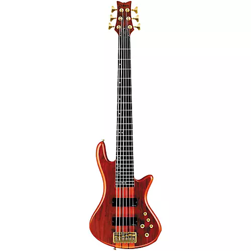 Schecter Guitar Research Stiletto Studio-6 6-String Bass Satin Honey