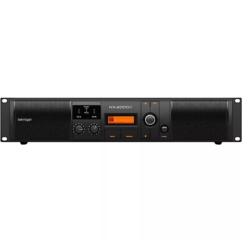 Behringer NX3000D 3,000W Power Amplifier With DSP