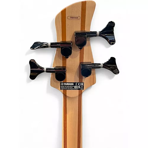 Used Yamaha  TRBX504 White Electric Bass Guitar White