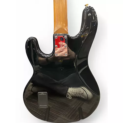 Used Sterling by Music Man Ray34 Black Electric Bass Guitar Black