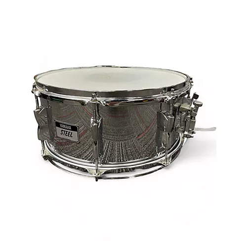 Used Yamaha 14in STEEL SNARE STEEL Drum STEEL 33