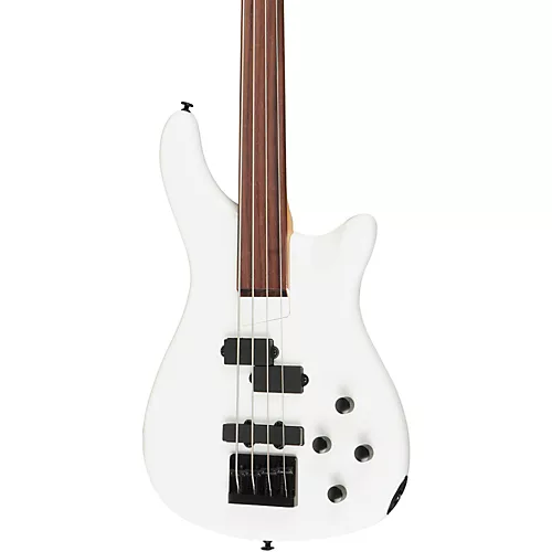 Rogue LX200BF Fretless Series III Electric Bass Guitar Pearl White