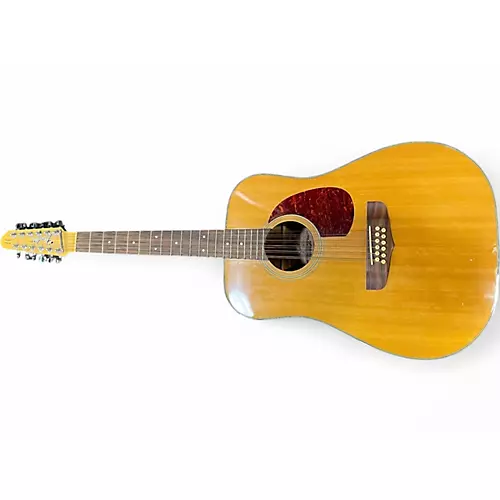 Used Fender santa maria Antique Natural 12 String Acoustic Guitar Antique Natural