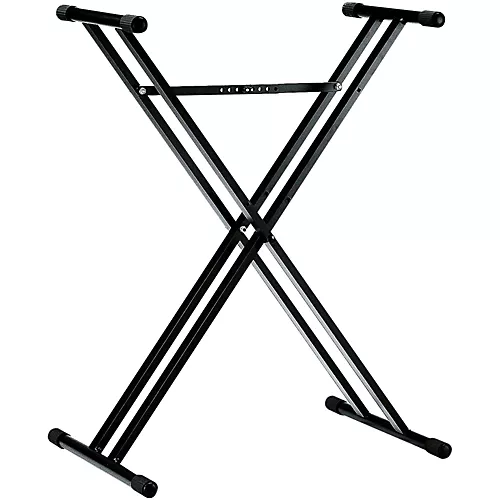 K&M 18963.071.55 X-Style Double-Braced Keyboard Stand Black