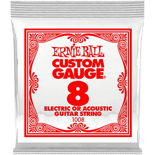 Ernie Ball ERNIE BALL 1008 .008GA SNGL ELEC STR