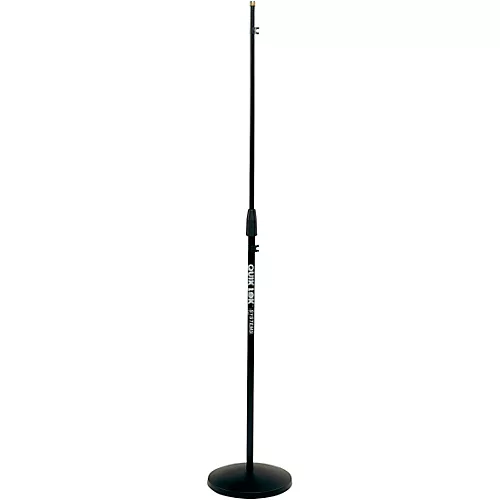 Quik-Lok Round Base Straight Mic Stand