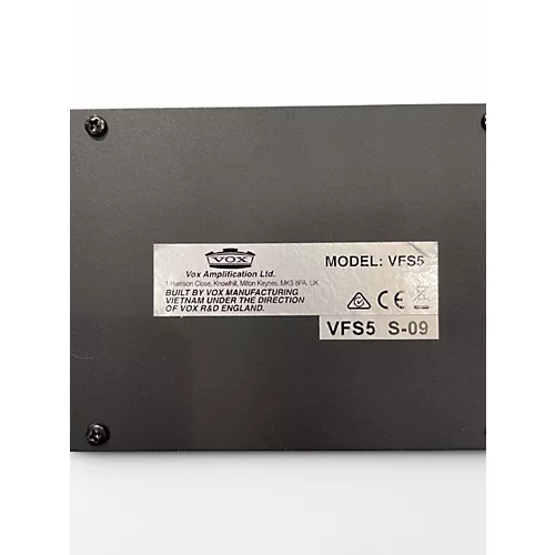 Used VOX VFS5 Pedal Board