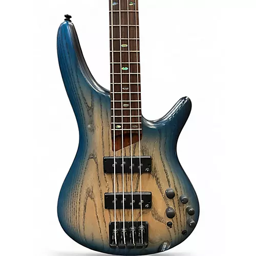 Used Ibanez SR600E Cosmic Blue Starburst Electric Bass Guitar Cosmic Blue Starburst